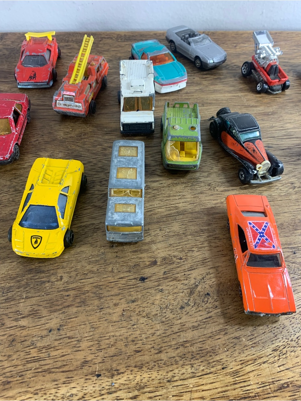 Vintage 1970s lot of die cast toy véhicules, matchbox majorette hot wheels - Picture 3 of 9
